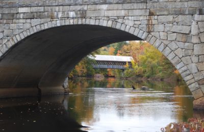 Covered Bridge on NEC's Henniker campus