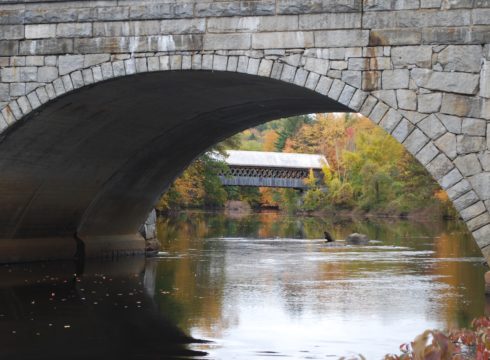 Covered Bridge on NEC's Henniker campus