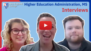 MS in Higher Education Administration Video Play Screen