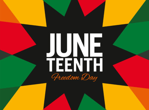 Graphic for Juneteeth, referred to by some as America's second independence day