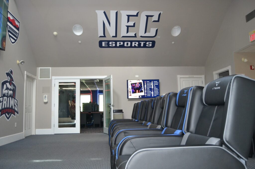 New England College esports arena