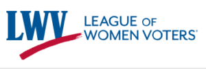 Logo for the League of Women Voters