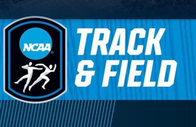 Graphic announcing the return of Track & Field to New England College's varsity sport offerings